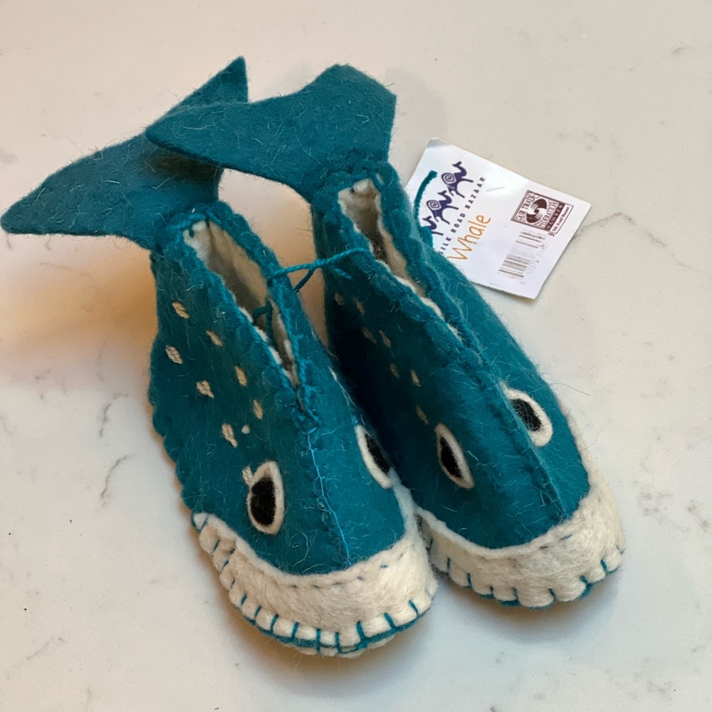 Felt Baby Moccasins